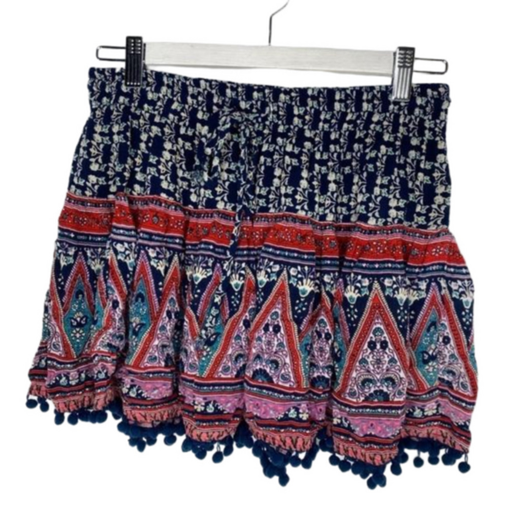 Patrons of Peace Pull on skirt mini dinglebell hem